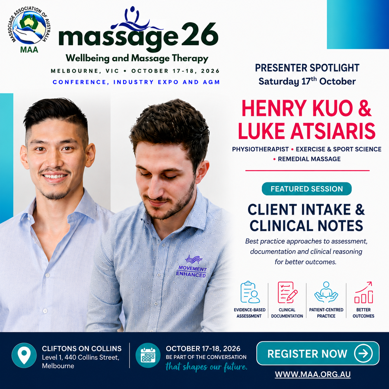 Henry Kuo and Luke Atsiaris